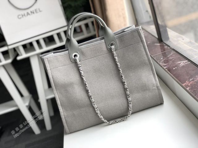 Chanel女包 66941 香奈兒經典款沙灘包 Chanel帆布購物袋  djc4028